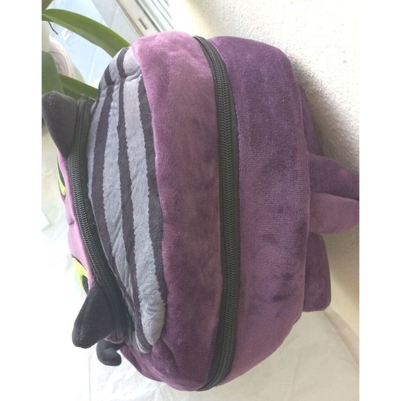 Purple Plush Bagpack color purple‎ for kiddos - Picture 10 of 12